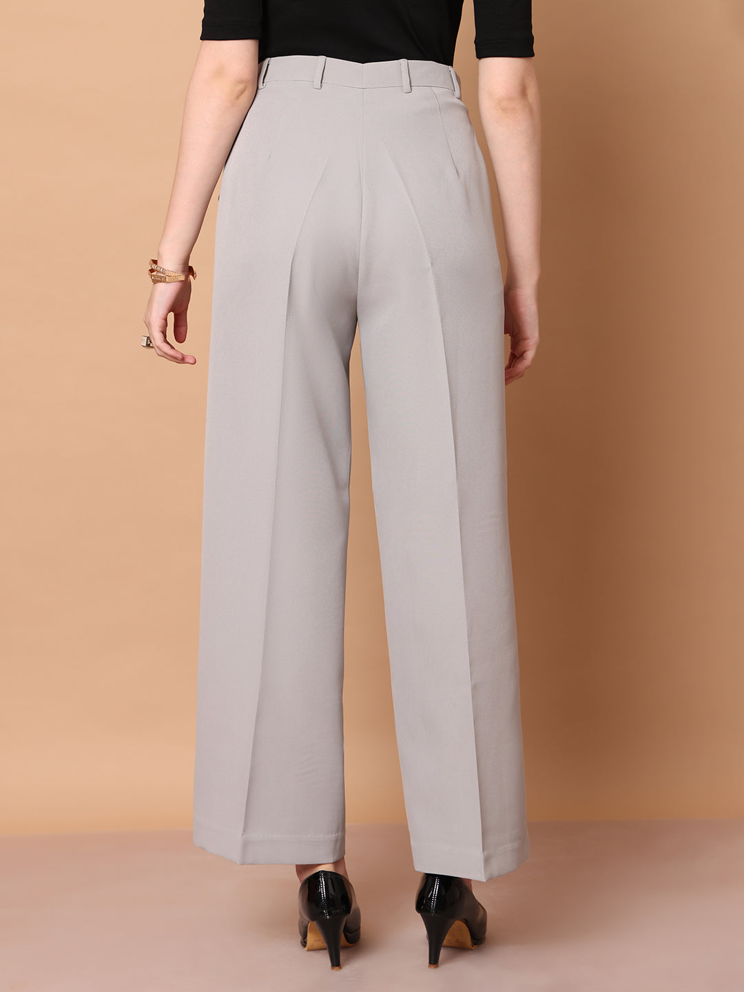 Exude Glamour &amp; Grit Wide Leg (Grey)