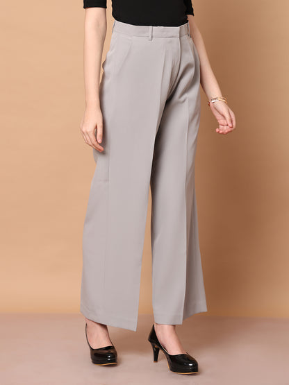 Exude Glamour &amp; Grit Wide Leg (Grey)