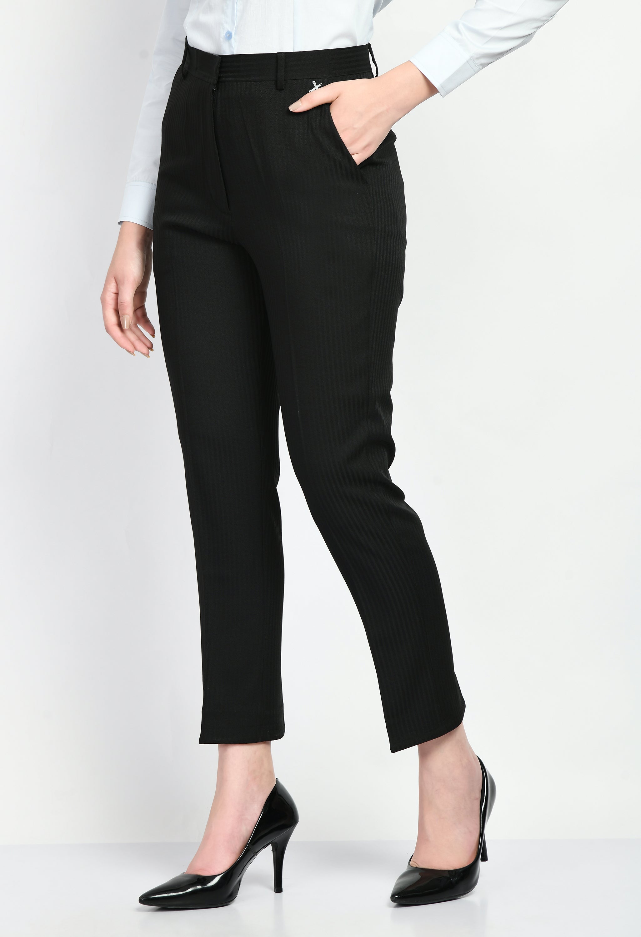 Black formal hotsell pant suit